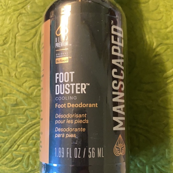 MANSCAPED BRAND NEW IN SEALED PACKAGE FOOT DUSTER COOLING FOOT DEODORANT - Picture 2 of 5